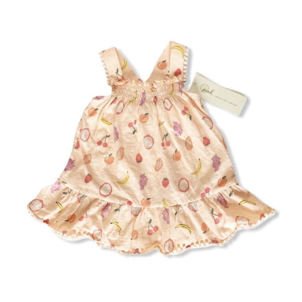 NWT Peek Tropical Fruit Dress
